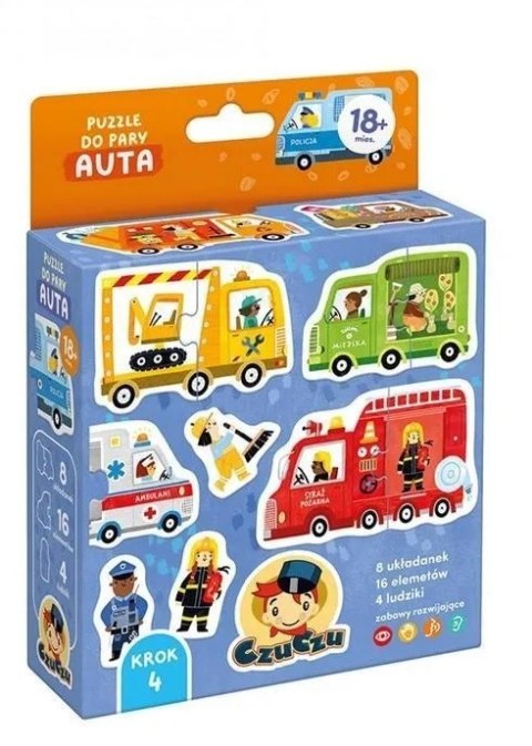 CzuCzu: Puzzle do pary Auta 18 mies.+