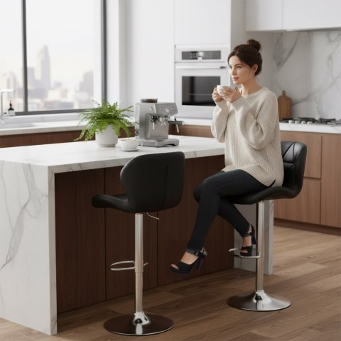 Hoker barowy Gordon czarny