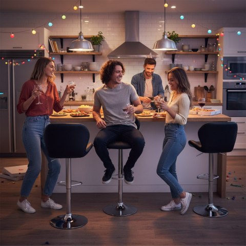 Hoker barowy Gordon czarny