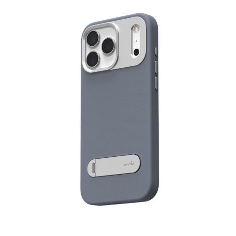 Moshi Kameleon MagSafe - Etui iPhone 17 Pro Max z funkcją podstawki (Dusk Blue)