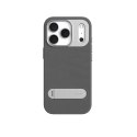 Moshi Kameleon MagSafe - Etui iPhone 17 Pro z funkcją podstawki (Midnight Gray)