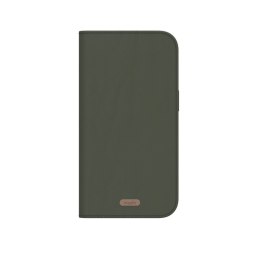 Moshi Overture MagSafe - Skórzane etui 3w1 z klapką iPhone 17 Pro (Moss Green)