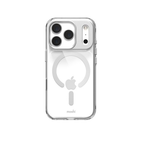 Moshi iGlaze MagSafe - Etui iPhone 17 Pro (Luna Silver)