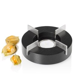 Podgrzewacz TUTO, jesion czarny, stal, 16cm