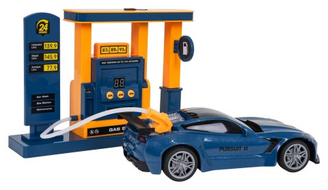 R/C Pojazd Sporty + Stacja Tankowania