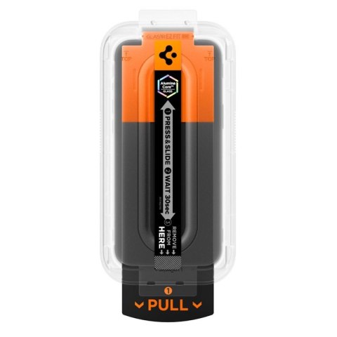 Spigen GLAS.TR EZ Fit Pro - Szkło hartowane do iPhone 17 / 17 Pro / 16 Pro