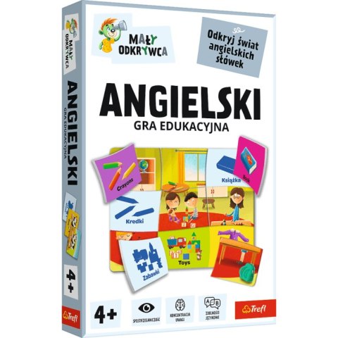 Trefl: Gra - Angielski (Mały odkrywca) / Kazstudio , Rodzina Treflików