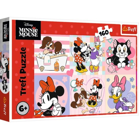 Trefl: Puzzle 160el. - Kolorowy dzień Minnie
