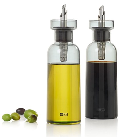 Zestaw 2 dyspenserów do oliwy/octu AROMA POUR 300ml