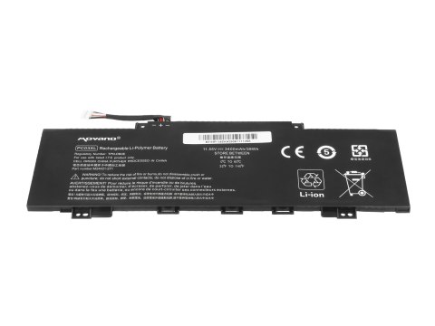 Bateria Movano do HP Pavilion x360 14-dy 14-ek, Aero 13-be 13-bg