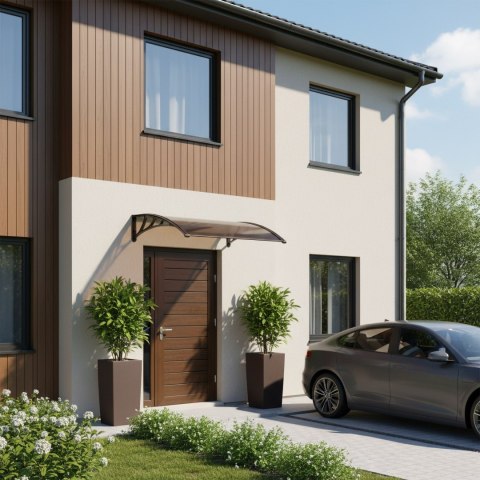 Daszek nad drzwi Eko 80x150cm brązowy