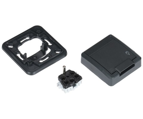 GNIAZDO PODTYNKOWE POJEDYNCZE AQUANT-5041-77/S/EPN 230 V AC 16 A IP55 Elektro-Plast