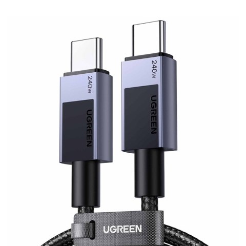 Kabel USB-C do USB-C Ugreen L513, Power Delivery (PD) 240W, 1m, 480Mbps (gwiezdna szarość)