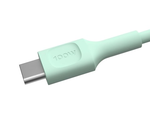 PRZEWÓD KABGC100PF120MG USB-C/USB-C POWERFLEX 1.2 m Green Cell