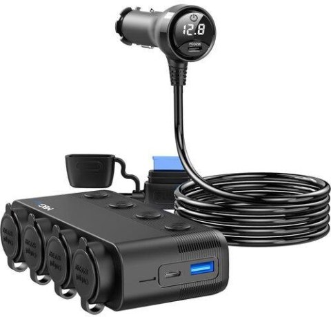 Rozdzielacz gniazda zapalniczki MBG Line HS75AD