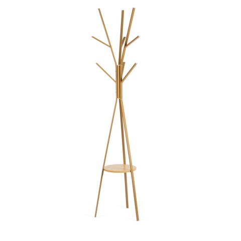 Wieszak na ubrania metalowy z półką stojący Massido MS-869