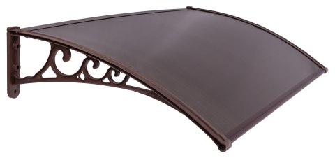 Daszek nad drzwi Sano 80x120cm brązowy