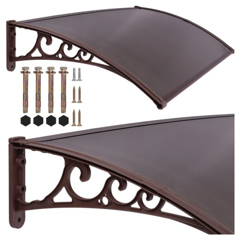 Daszek nad drzwi Sano 80x120cm brązowy