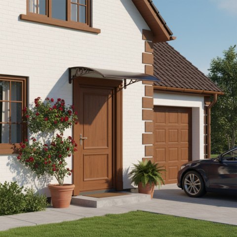 Daszek nad drzwi Sano 80x120cm brązowy