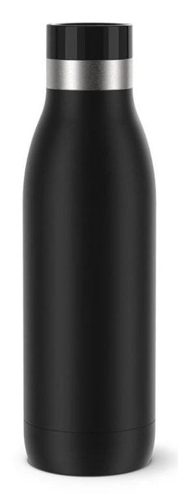 EMSA Bludrop Color N3110100 bidon Fitness, Sport 500 ml Stal nierdzewna Czarny