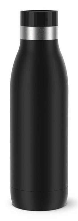 EMSA Bludrop Color N3110100 bidon Fitness, Sport 500 ml Stal nierdzewna Czarny