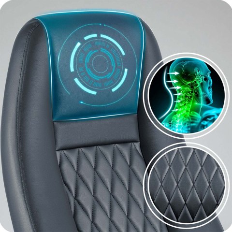 Fotel biurowy z ekoskóry Sofotel