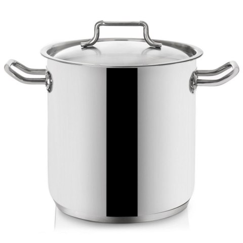 Garnek Stalowy 11 L ORION PRO Duży 24 cm Indukcja Zmywarka