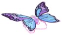 Skrzydła Motyla Fioletowe