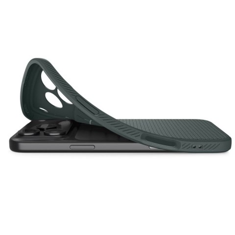 Spigen Liquid Air - Etui do iPhone 17 Pro (Abyss Green)