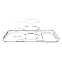 Spigen Liquid Crystal Mag MagSafe - Etui do iPhone 17 Pro (Clear/White)