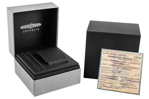Zegarek Męski ZEPPELIN LZ121 Mediterranee Moonphase 9636-5 + BOX