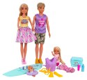 Zestaw Lalek, Rodzina na Wakacjach + Akcesoria
