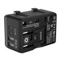 Adapter Podróżny 4w1 Blitzwolf BW-TA1 2xUSB + C + PD 20W