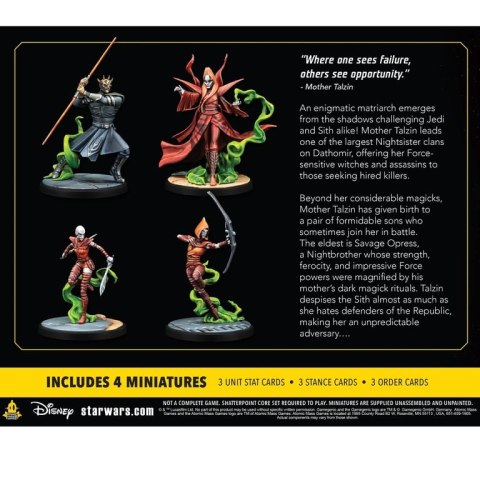 Asmodee Star Wars: Shatterpoint - Witches of Dathomir: Mother Talzin Squad Pack Figura