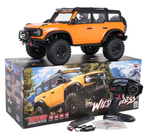 Auto R/C WILDERNESS 1:10 Pomarańczowy