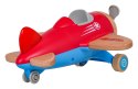 Drewniany Samolot Czerwony