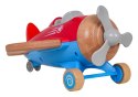 Drewniany Samolot Czerwony