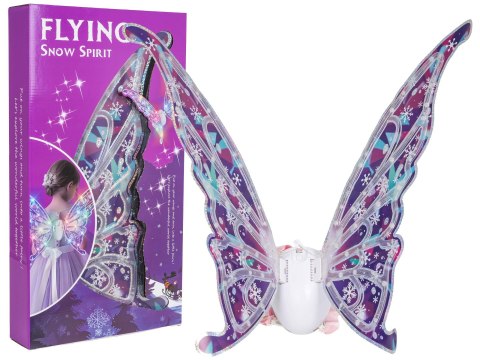 Podświetlane Skrzydła Motyla z Muzyką