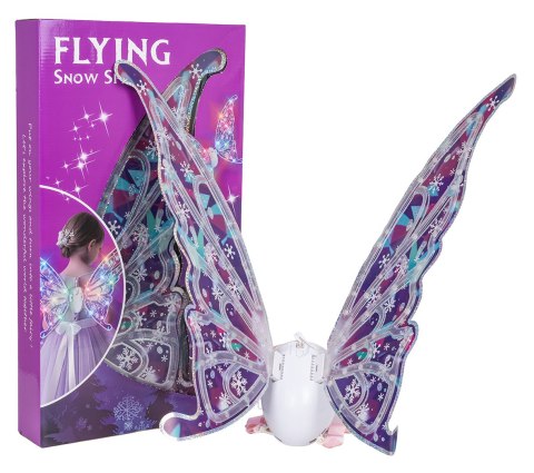 Podświetlane Skrzydła Motyla z Muzyką