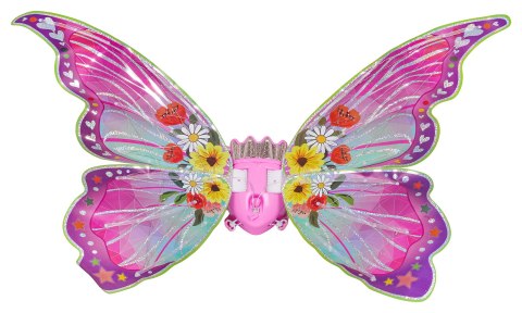 Zestaw Skrzydeł Motyla + Żółta Sukienka