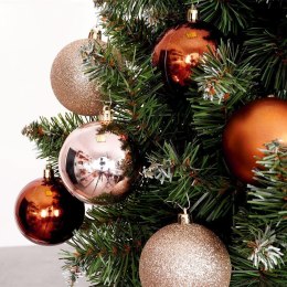 Bombki Choinkowe Bursztynowe Nietłukące 7 cm 6 szt. ORION Dekoracyjne