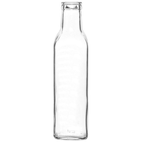 Butelka na Oliwę Ocet z Dozownikiem Szklana VILDE 250 ml Przezroczysta