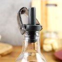 Butelka na Oliwę Ocet z Dozownikiem Szklana VILDE 250 ml Przezroczysta