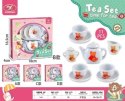 Ceramiczny Zestaw do Herbaty Kwiatki