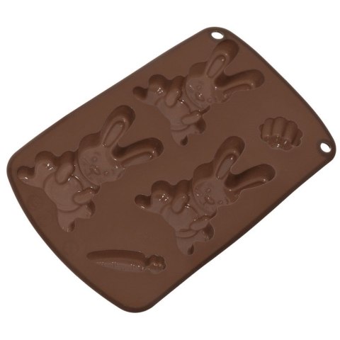 Forma do Pralin ORION SILLINIE Zajączek 21 x 13 cm Silikonowa Wielkanoc