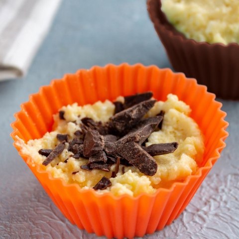 Foremki do Muffinek Silikonowe ORION SILLINIE 5,5 cm do Piekarnika 6 szt.