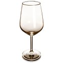 Kieliszek do Wina Szklany Bursztynowy Klasyczny Solidny VILDE 490 ml