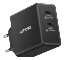 Lenovo 40AW065BEU adapter zasilający/ inwentor Wewnątrz/Na wolnym powietrzu 65 W Czarny