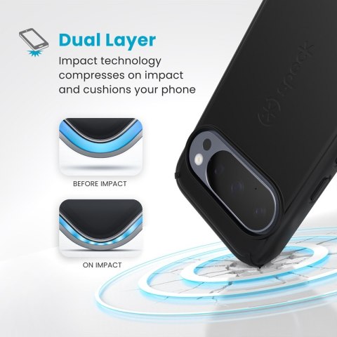 Speck ImpactHero Slim - Etui Google Pixel 10 / Google Pixel 10 Pro (Czarny)