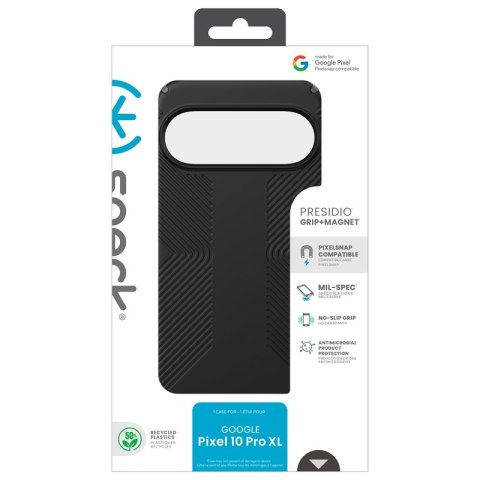 Speck Presidio2 Grip Magnet - Etui Google Pixel 10 Pro XL (Black/Slate Grey)